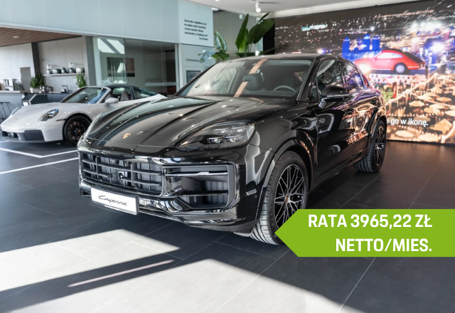 Porsche Cayenne E-Hybrid Coupé Black Edition